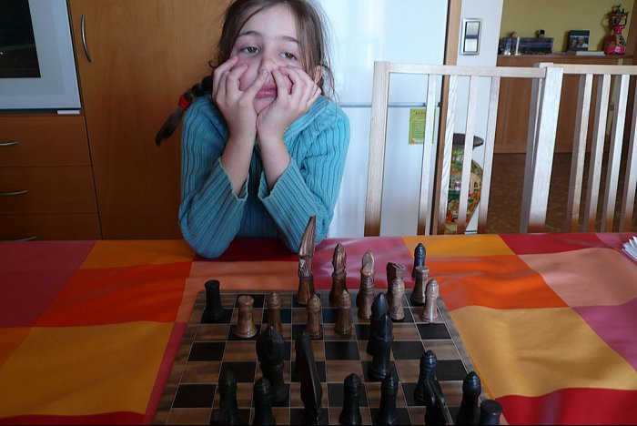 Apasionante partida de ajedrez